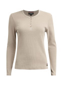 Polera Coslada L992 PANAMA JACK BEIGE