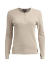Polera Coslada L992 PANAMA JACK BEIGE