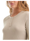 Polera Coslada L992 PANAMA JACK BEIGE
