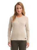 Polera Coslada L992 PANAMA JACK BEIGE