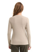 Polera Coslada L992 PANAMA JACK BEIGE