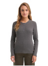 Polera Coslada L992 PANAMA JACK GRIS