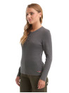 Polera Coslada L992 PANAMA JACK GRIS