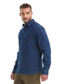 Camisa Hortaleza L965 PANAMA JACK AZUL
