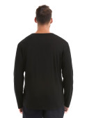 Polera Pontavedra L960 PANAMA JACK NEGRO