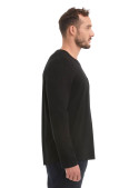 Polera Pontavedra L960 PANAMA JACK NEGRO
