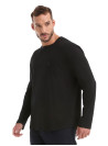 Polera Pontavedra L960 PANAMA JACK NEGRO