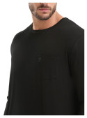 Polera Pontavedra L960 PANAMA JACK NEGRO
