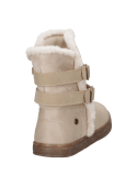 Bota beige para niña, perfecta combinación de estética y funcionalidad, ideal para un look urbano en días fríos.
