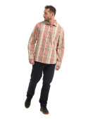 Camisa Emperador L963 PANAMA JACK NARANJO