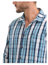 Camisa Emperador L963 PANAMA JACK CELESTE