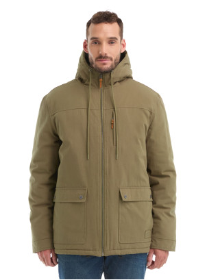 Chaqueta con Capucha New Galicia | Algodón