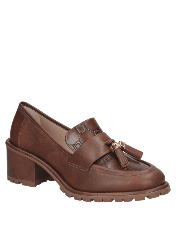 Mocasin Mujer L467 LUZ DA LUA CAFÉ