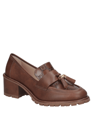 	Mocasín Cuero Mujer