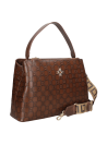 Cartera Mujer L539 LUZ DA LUA CAFÉ