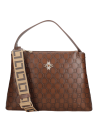 Cartera Mujer L539 LUZ DA LUA CAFÉ