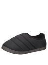Pantufla de descanso negra para mujer, fácil de calzar, ideal para quienes buscan confort diario.
