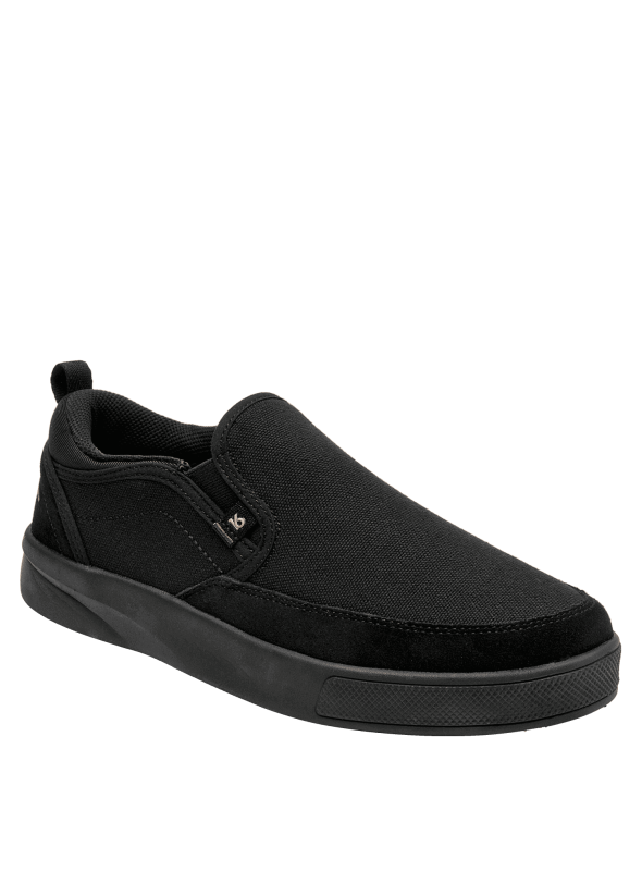 zapatilla gris informal para hombre, diseño moderno y juvenil, ideal para uso diario.