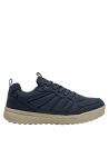 Zapatilla azul de hombre con forro de malla mesh, punta redonda y caña de 6 cm.