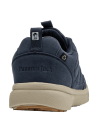 Zapatilla azul casual de hombre, suela con excelente agarre en distintas superficies.