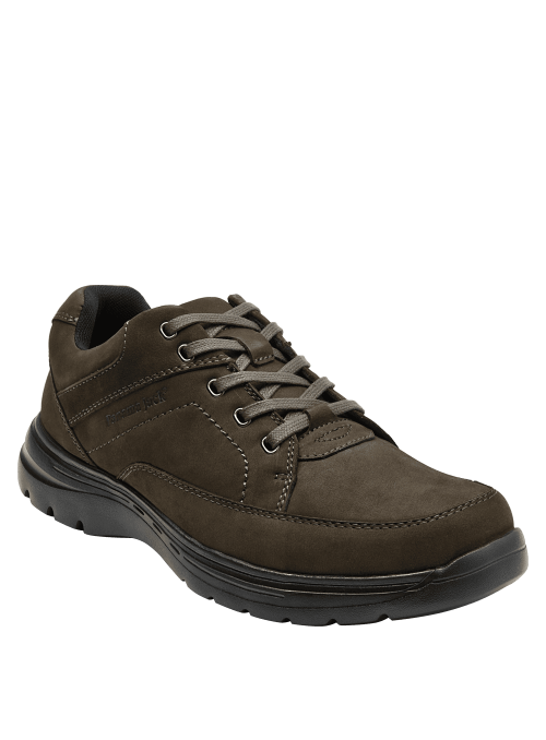 Calzado masculino Panama Jack C666 en cuero gamuzado moro, perfecto para estilo urbano.