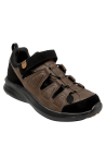 Sandalia café casual para hombre, combina confort y estilo atemporal.