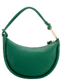 Bolso compacto verde con detalles sutiles, perfecto para eventos casuales o salidas al centro comercial.