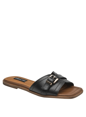 	Sandalia Cuero Mujer