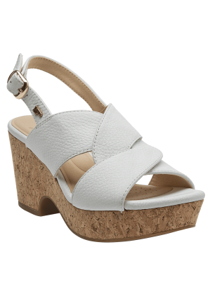 	Sandalia Cuero Mujer