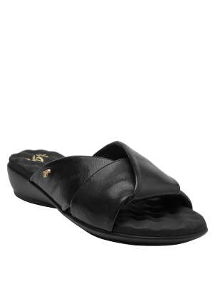 	Sandalia Cuero Mujer