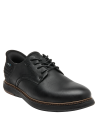 Elegante zapato de cuero negro para hombre, diseño clásico con acabado brillante.