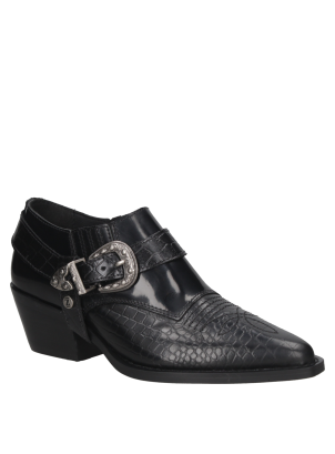 	Zapato Vaquero Cuero Mujer