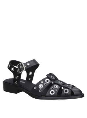 Sandalia Cuero Mujer