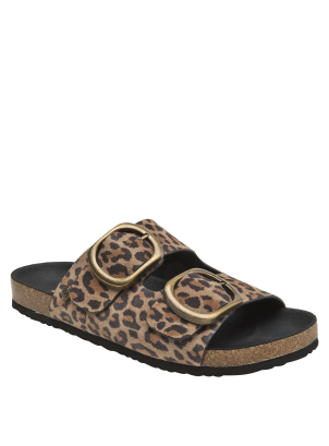 	Sandalia Cuero Mujer