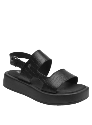 	Sandalia Cuero Mujer