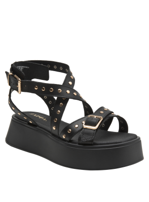 	Sandalia Cuero Mujer