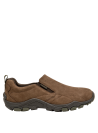 Zapato de cuero café, diseño práctico y casual, fácil de combinar con jeans o chinos.