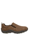Zapato de cuero café, diseño práctico y casual, fácil de combinar con jeans o chinos.