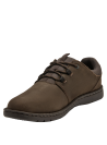Elegante zapato de cuero moro masculino, diseño clásico, ideal para uso diario y ocasiones semi-formales.