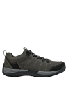 Calzado gris oscuro de cuero para hombre, ideal para estilo casual y semi-formal.