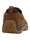 Zapato slip-on de cuero café claro para hombre, estilo outdoor casual-elegante.