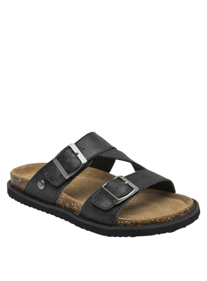 	Sandalia Cuero Mujer