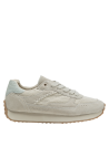 zapatilla urbana de cuero beige para mujer, perfecta para ocasiones informales y semi-formales