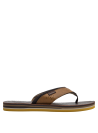 Sandalia casual marrón para hombre, ideal para verano, con diseño cómodo y resistente al agua.