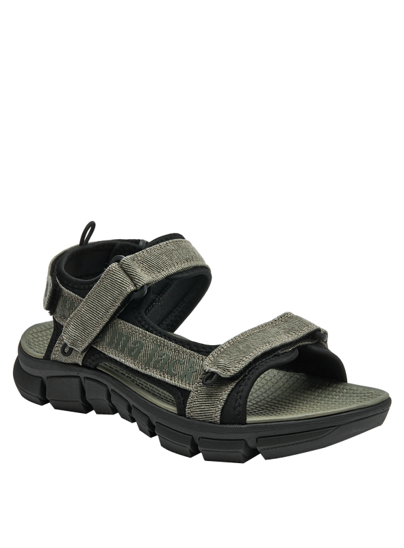 Sandalia verde versátil para hombre, combinable con ropa casual y perfecta para ocio.