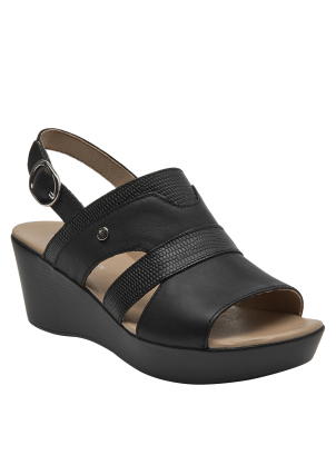 	Sandalia Cuero Mujer