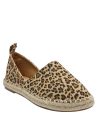 Alpargata casual de mujer, estampado leopardo, tendencia actual para destacar en cualquier conjunto.