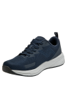 zapatilla textil azul de hombre, ideal para un look urbano y casual