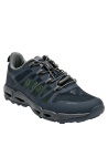 Zapatilla athleisure azul para caminatas y estilo casual urbano.