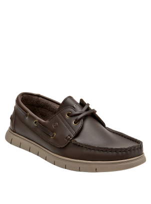 	Zapato Cuero Náutico Hombre	